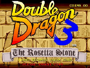 Double Dragon 3 - The Rosetta Stone (bootleg) screen shot title